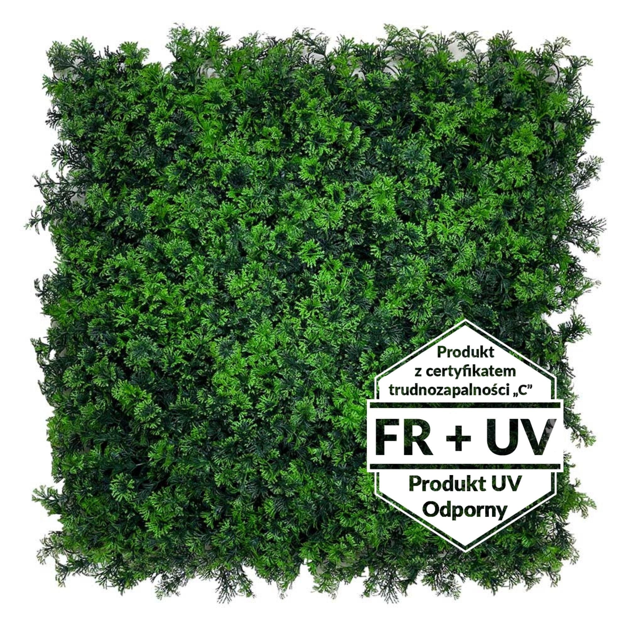 Tapis vert artificiel Ptérygion FR UV - C 50x50cm